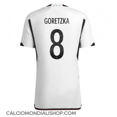Maglie da calcio Germania Leon Goretzka #8 Prima Maglia Mondiali 2022 Manica Corta